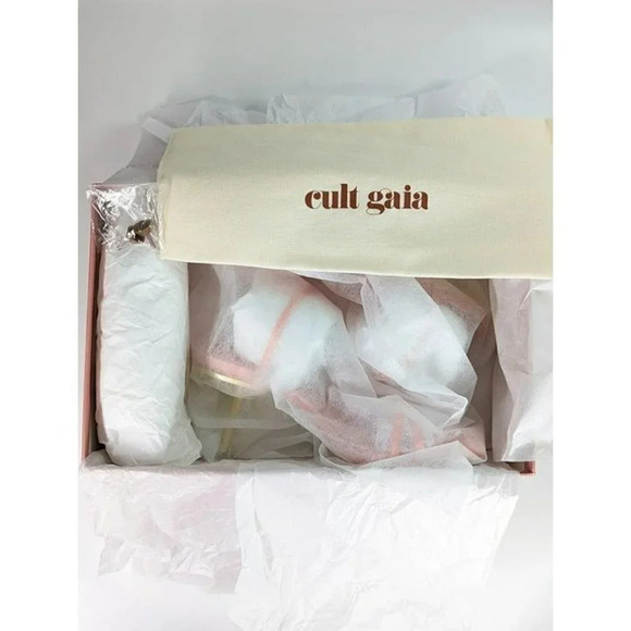 Cult Gaia Women's Lydia Square Toe Strap High Heel Sandals Size 36.5 (MSRP $428) - Picture 11 of 12